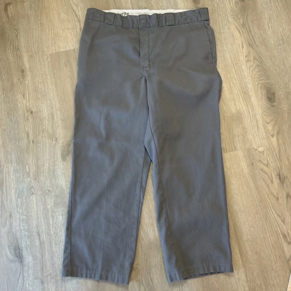 Dickies 874 Original Flex Mens Work Pants Gray